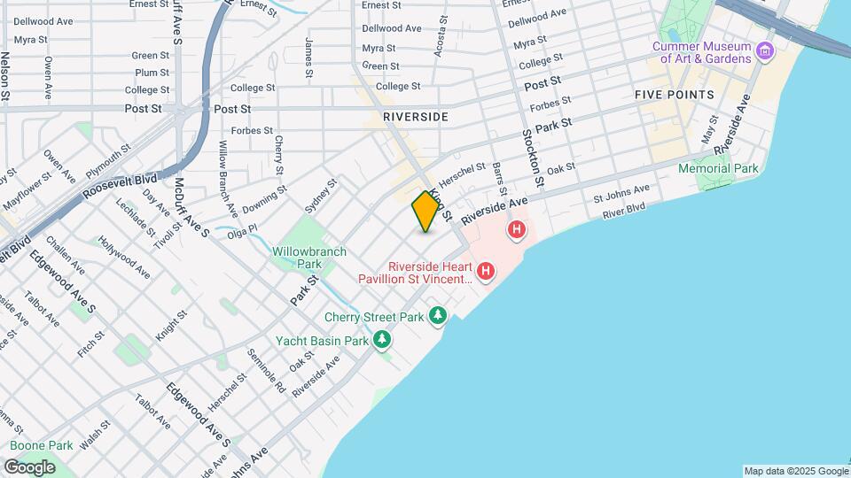 2741 Riverside Ave, Unit 2741 Map and Location Details