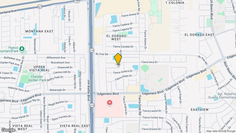12273 Tierra Maya Dr Map and Location Details