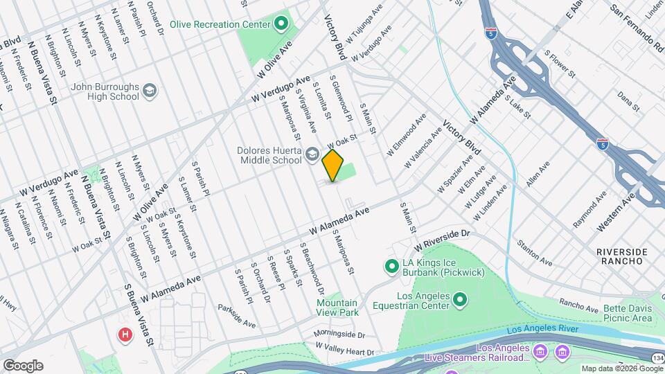 501 S Shelton St, Unit 203 Map and Location Details