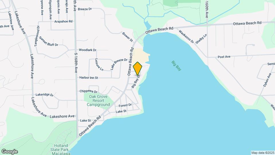 327 Big Bay Dr Map and Location Details