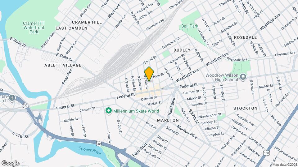 32 N 24th St, Unit 2 Mapa y Detalles de la Ubicación