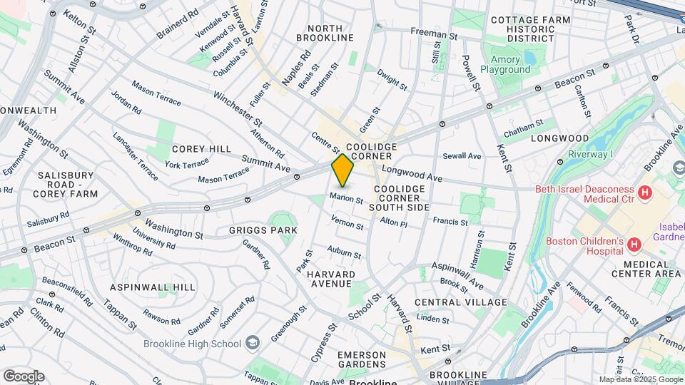 45 Marion St, Unit 502 Mapa y Detalles de la Ubicación