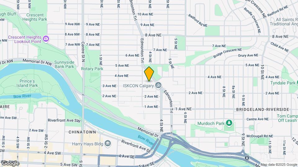 420 3 Av NE Map and Location Details
