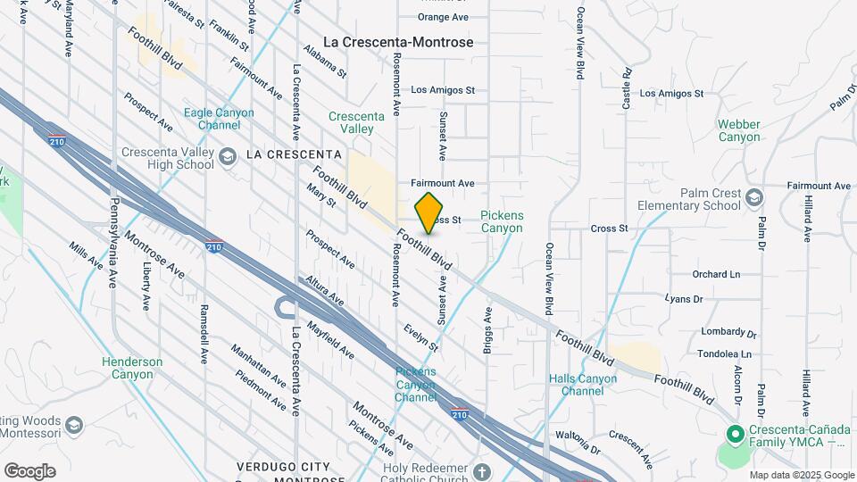 2521-2523 Foothill Blvd Map and Location Details