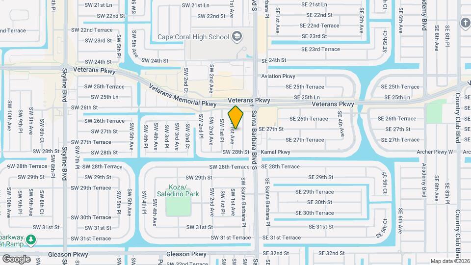 2703 SW 1st Ave Mapa y Detalles de la Ubicación
