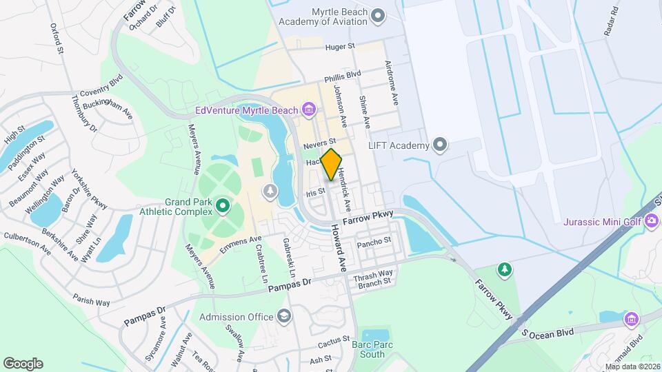 2834 Howard Ave, Unit G Map and Location Details