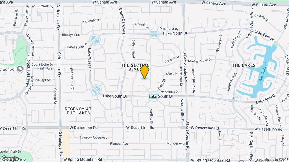 9521 Sunken Reef Cir Map and Location Details