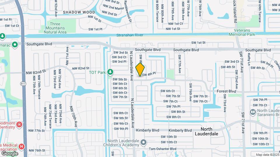 8001 Forest Blvd Map and Location Details