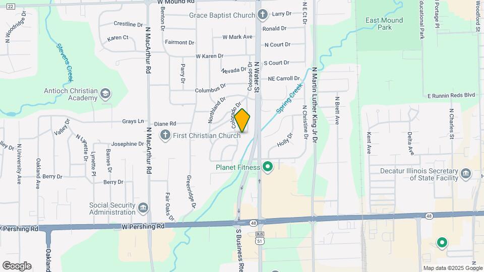 70 Pennsylvania Dr Map and Location Details