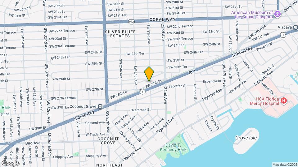 2652 SW 23rd Ave Map and Location Details