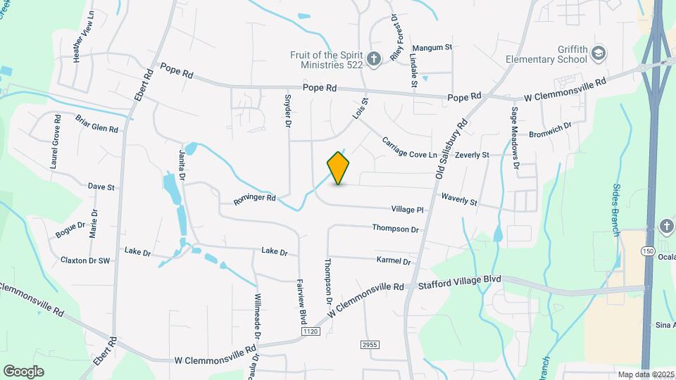 1688 Guilford Dr Map and Location Details