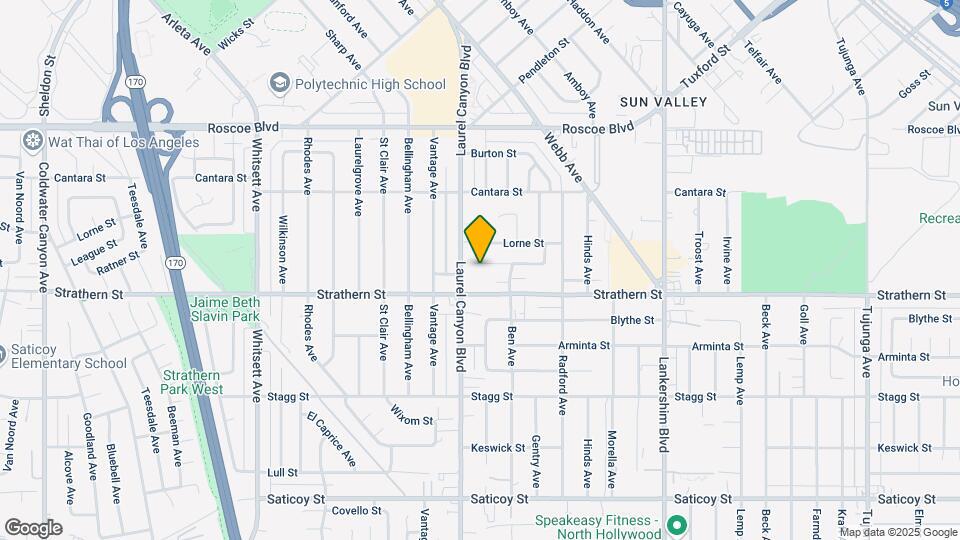 12038 Ratner St Map and Location Details