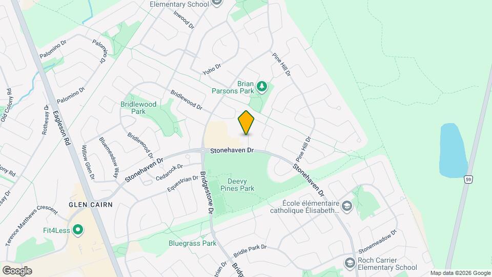 270 Kinghaven Cres Map and Location Details