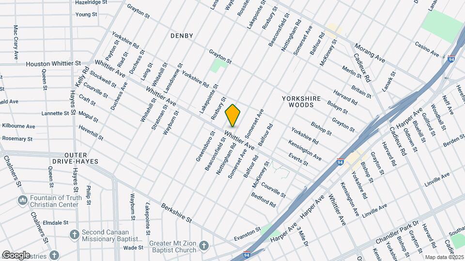 10400 Whittier St Mapa y Detalles de la Ubicación