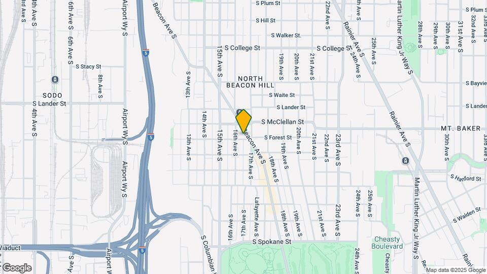2821 Beacon Ave S Map and Location Details