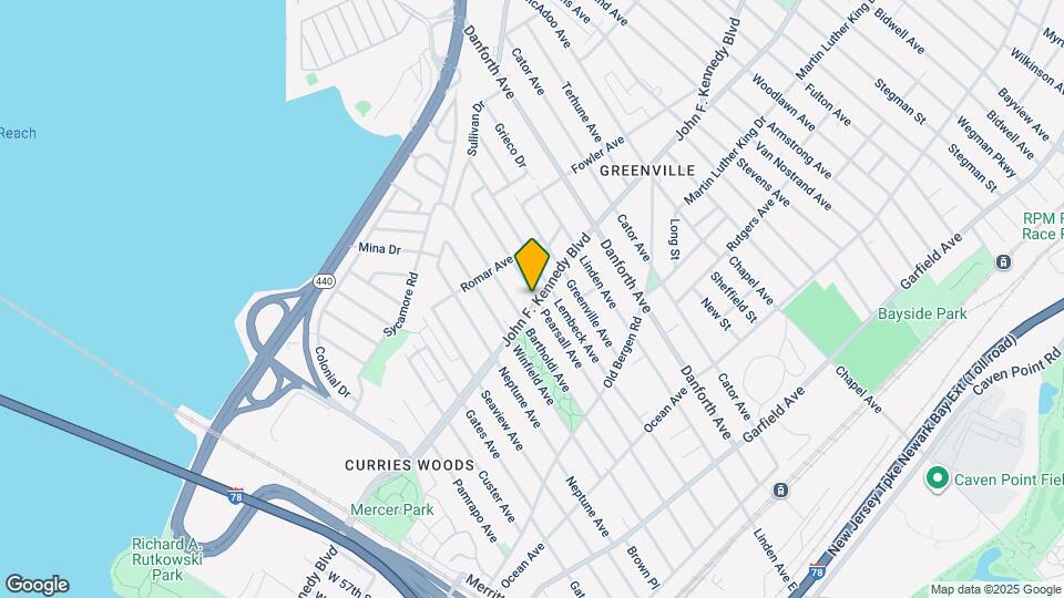 1657 John F. Kennedy Blvd Map and Location Details