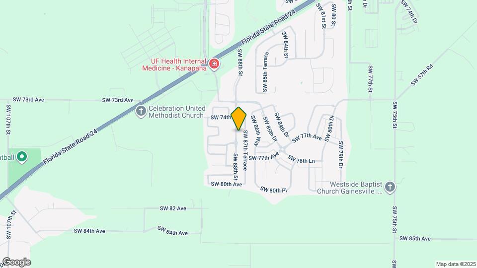 7541 SW 88th St Map and Location Details