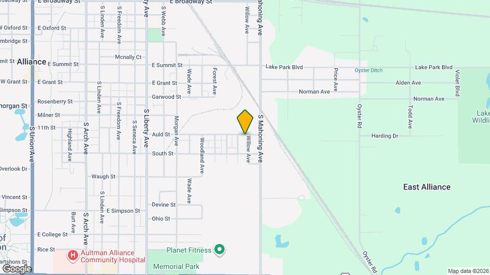 1329 Auld St Map and Location Details