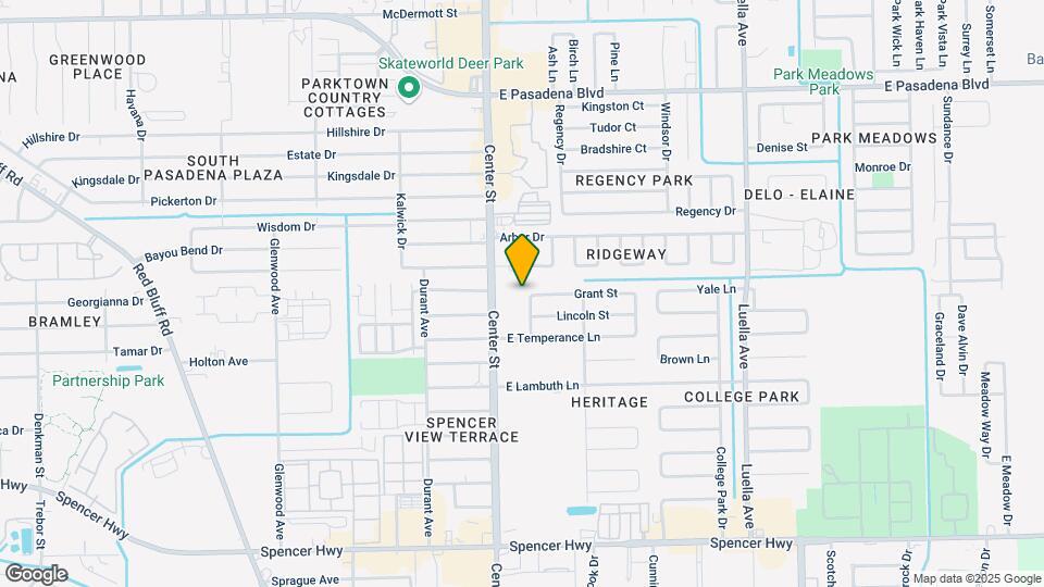 4302 W Grant St Map and Location Details