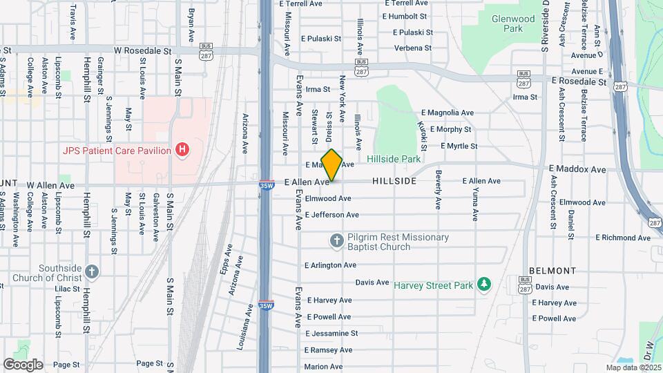 958 E Allen Ave Map and Location Details