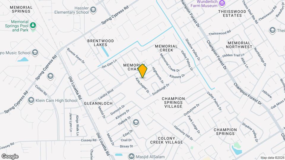 9215 Newkay Ln Map and Location Details