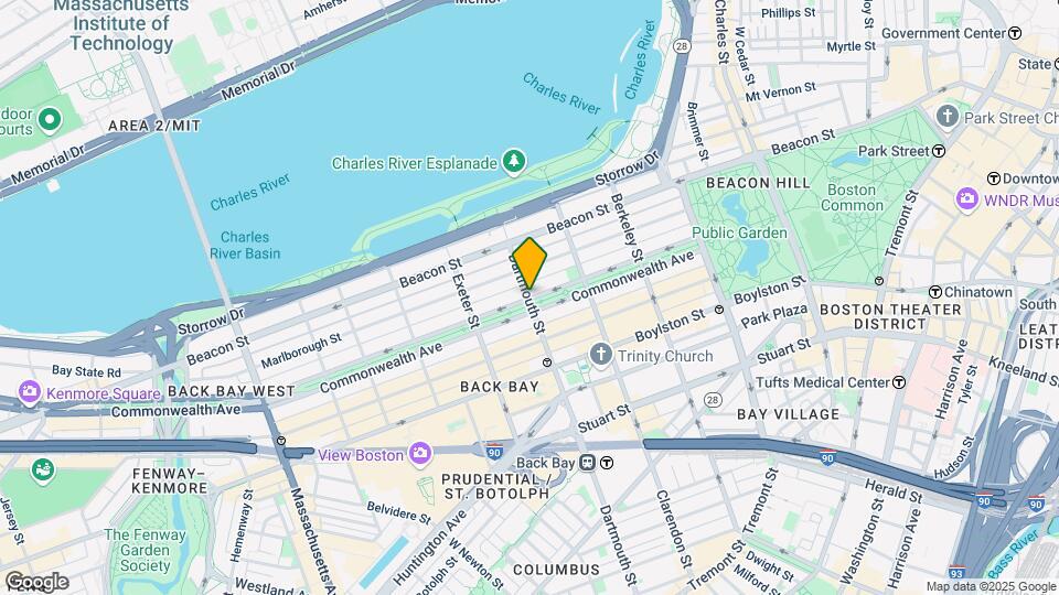 161 Commonwealth Ave, Unit 411 Mapa y Detalles de la Ubicación
