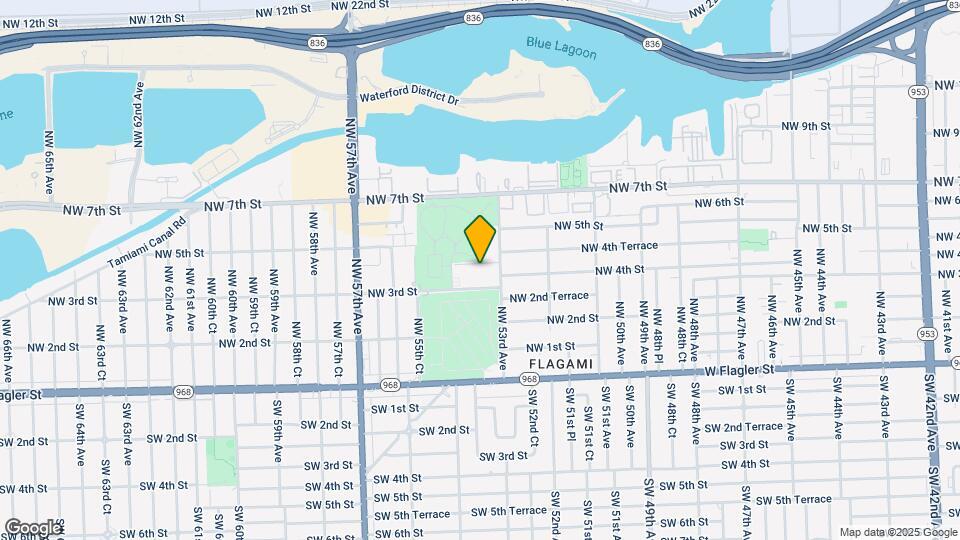 5350 NW 4th St Map and Location Details