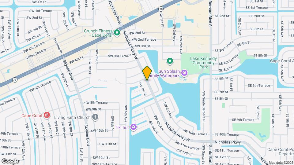 608 Nicholas Pkwy W Map and Location Details