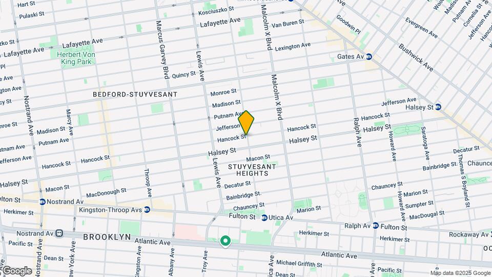 304 Stuyvesant Ave Mapa y Detalles de la Ubicación