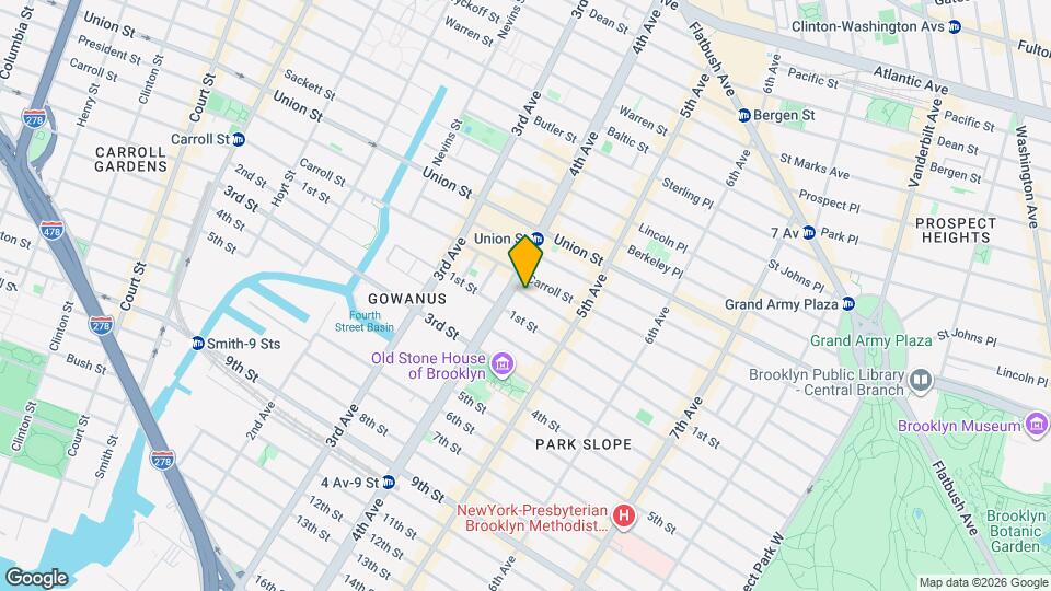 6 Garfield Pl Mapa y Detalles de la Ubicación