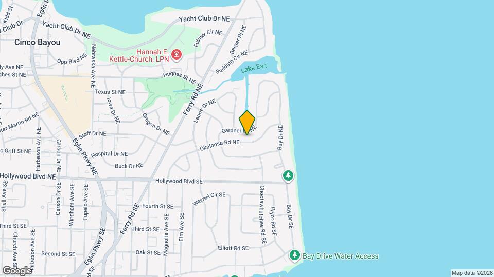 359 Okaloosa Rd NE Mapa y Detalles de la Ubicación