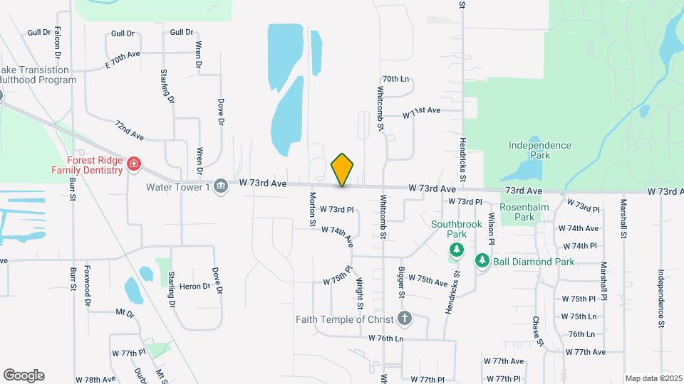 Merrillville 4 Plexes Map and Location Details