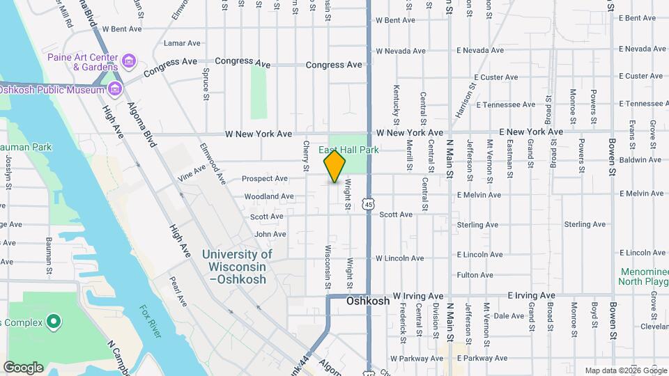 1010 Wisconsin St Map and Location Details