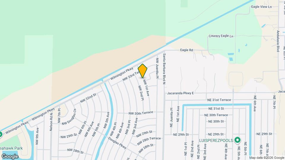 3216 NW 1st Ave Map and Location Details