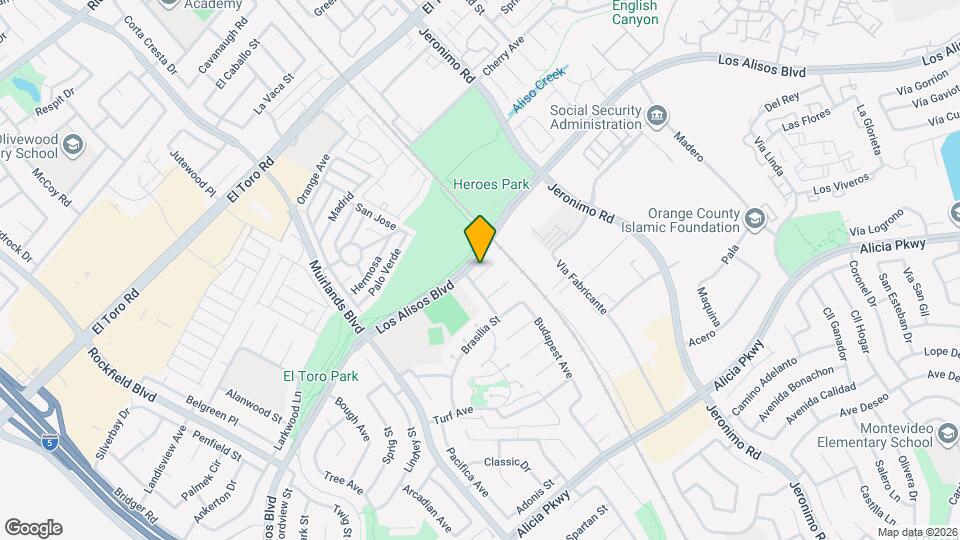 23595 Rangoon St Map and Location Details
