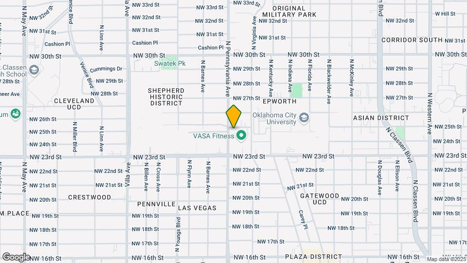 2038 NW 25th St-Unit -12 Map and Location Details