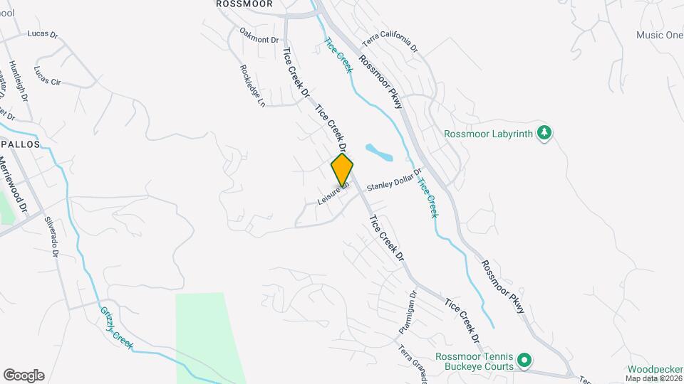 1301 Leisure Ln Map and Location Details