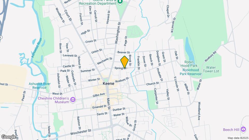 47 Spring St, Unit Apt2C Map and Location Details
