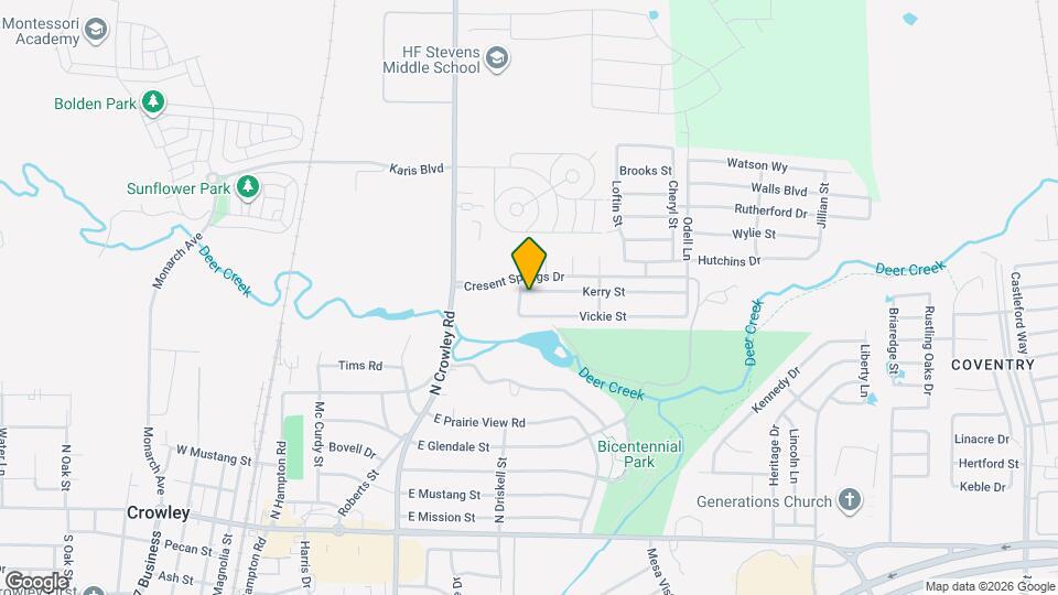 504 Kerry St Map and Location Details