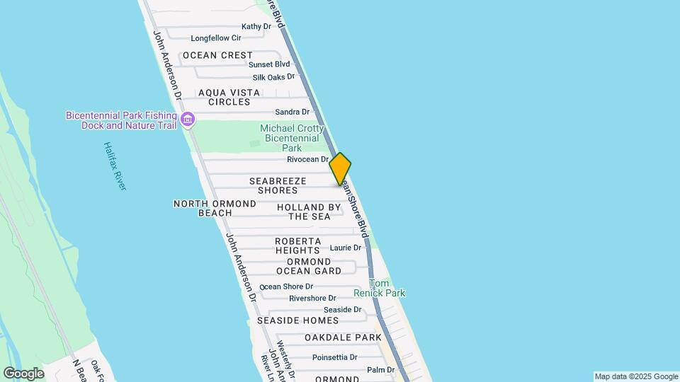 1740 Ocean Shore Blvd Map and Location Details
