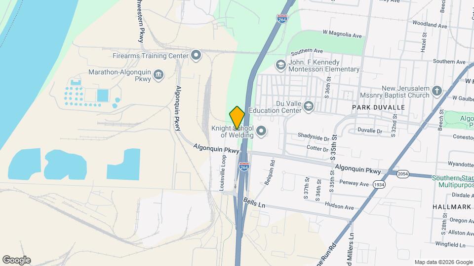 2016 S 40th St Map and Location Details