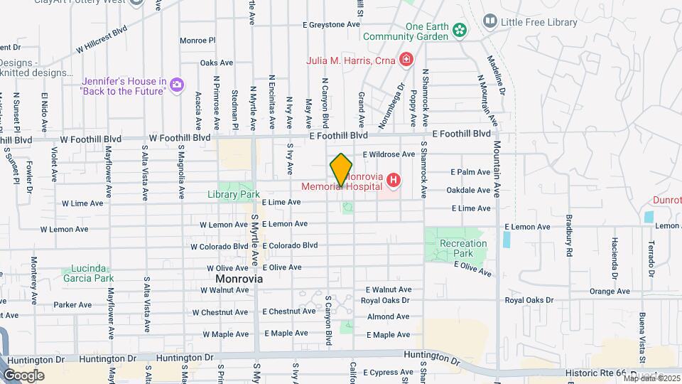 315-329 E Lime Ave Mapa y Detalles de la Ubicación