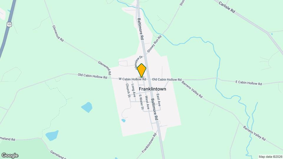 57 W Cabin Hollow Rd Map and Location Details