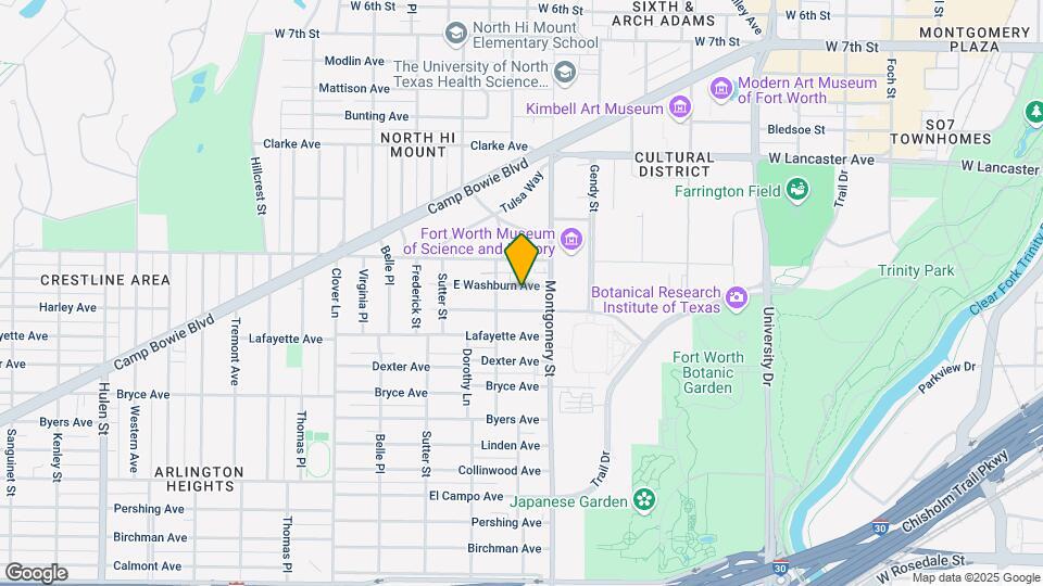 3625 E Washburn Ave Map and Location Details