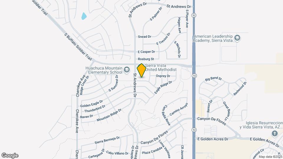 3289 Black Hawk Dr Map and Location Details