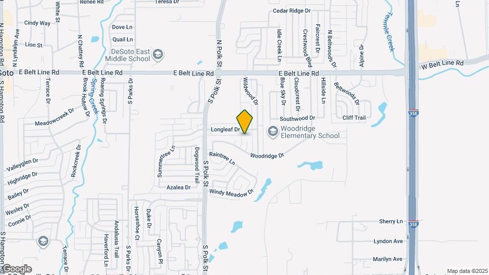 849 Woodridge Cir Map and Location Details
