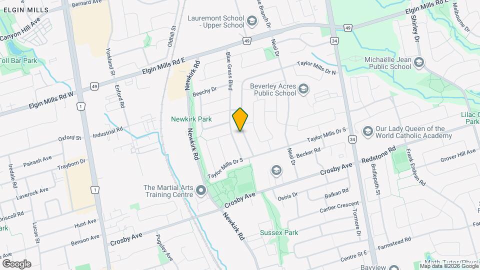 185 Taylor Mills Dr N Map and Location Details