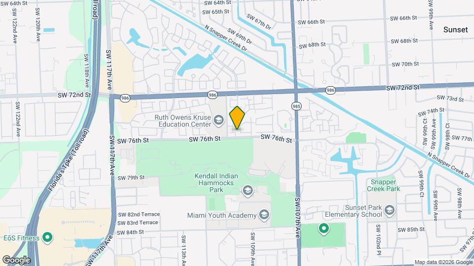 7569 SW 109th Pl Map and Location Details