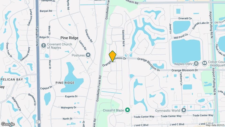 7130 Blue Juniper Ct Map and Location Details