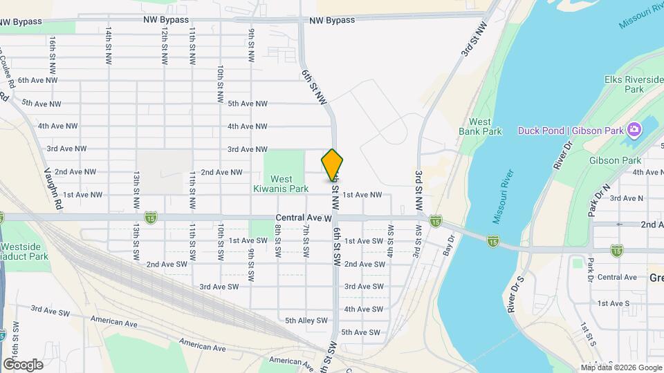 140 6th St NW Map and Location Details